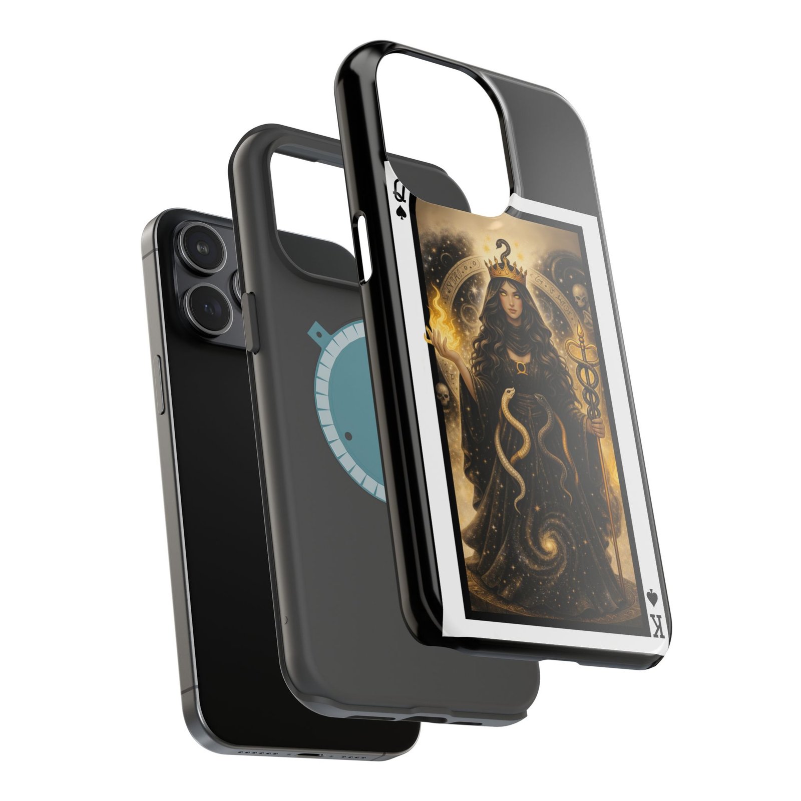 Ophiuchus – Deck of Spades – MagSafe® Protective Phone Case - Image 23