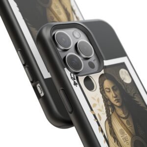 Libra – Deck of Clubs – MagSafe® Protective Phone Case - Image 25