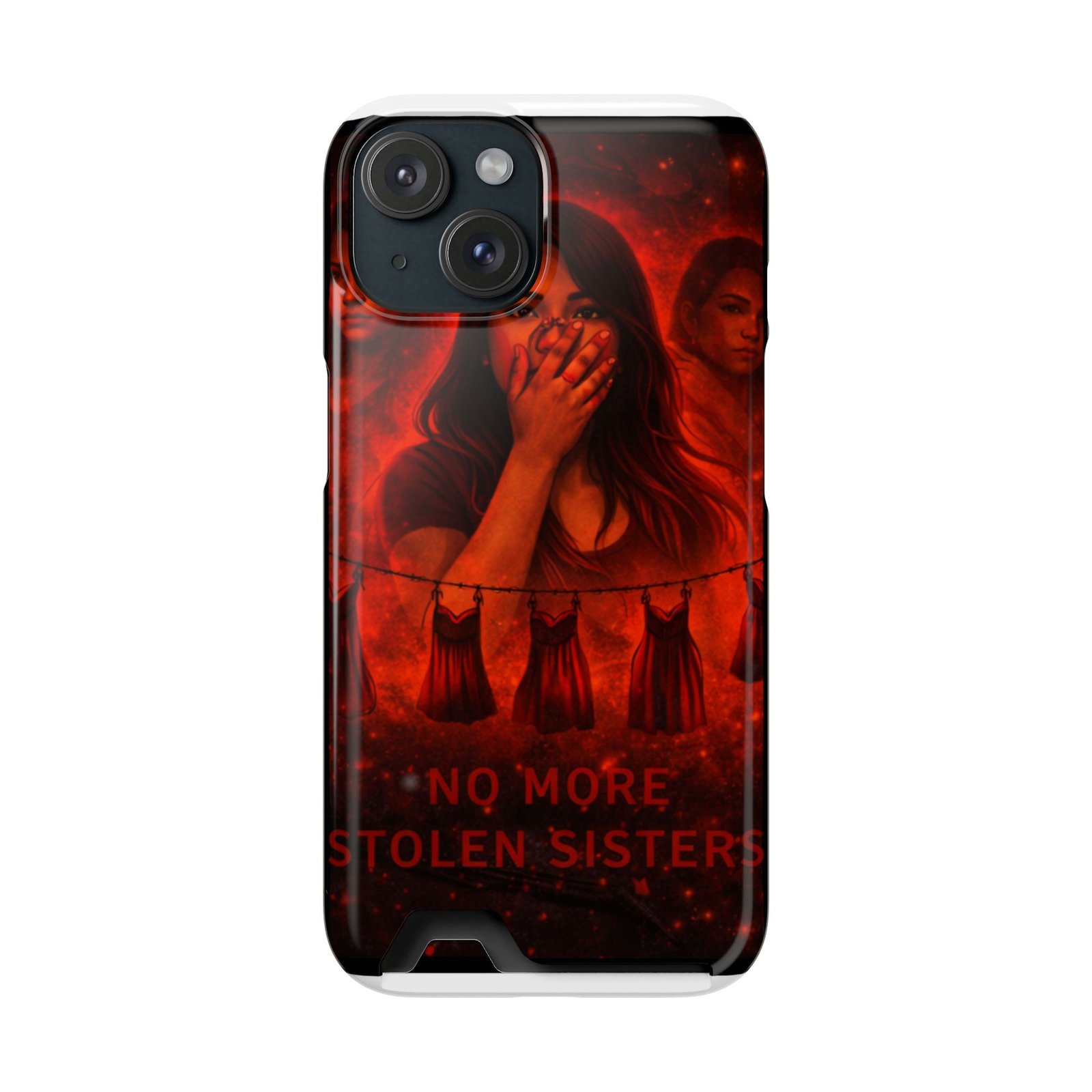 No More Stolen Sisters – Awareness Slim Card Holder Phone Case | LordzKreationz - Image 121