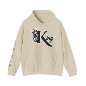 I am King Unisex Heavy Blend™ Hooded Sweatshirt - Image 9