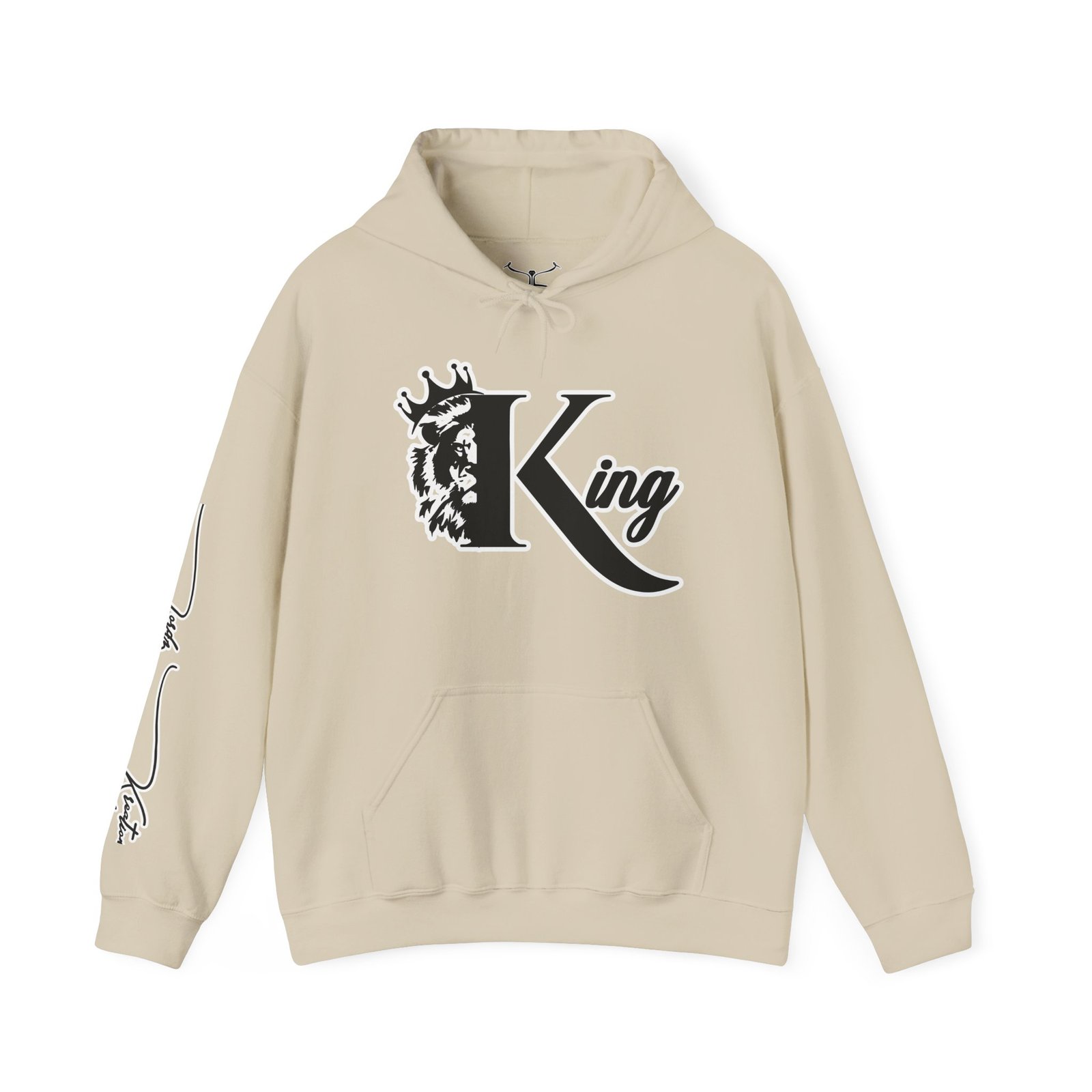 I am King Unisex Heavy Blend™ Hooded Sweatshirt - Image 9