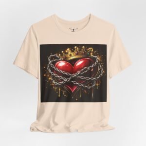 Hearts Unisex Jersey Short Sleeve Tee - Image 12