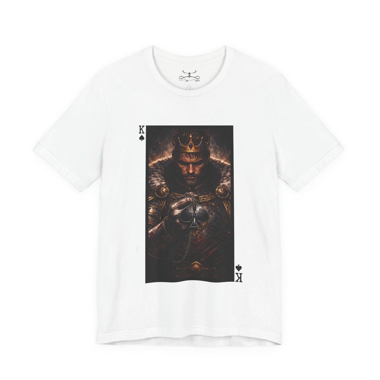 Broken Spade – Deck of Cards Graphic T-Shirt - Image 5