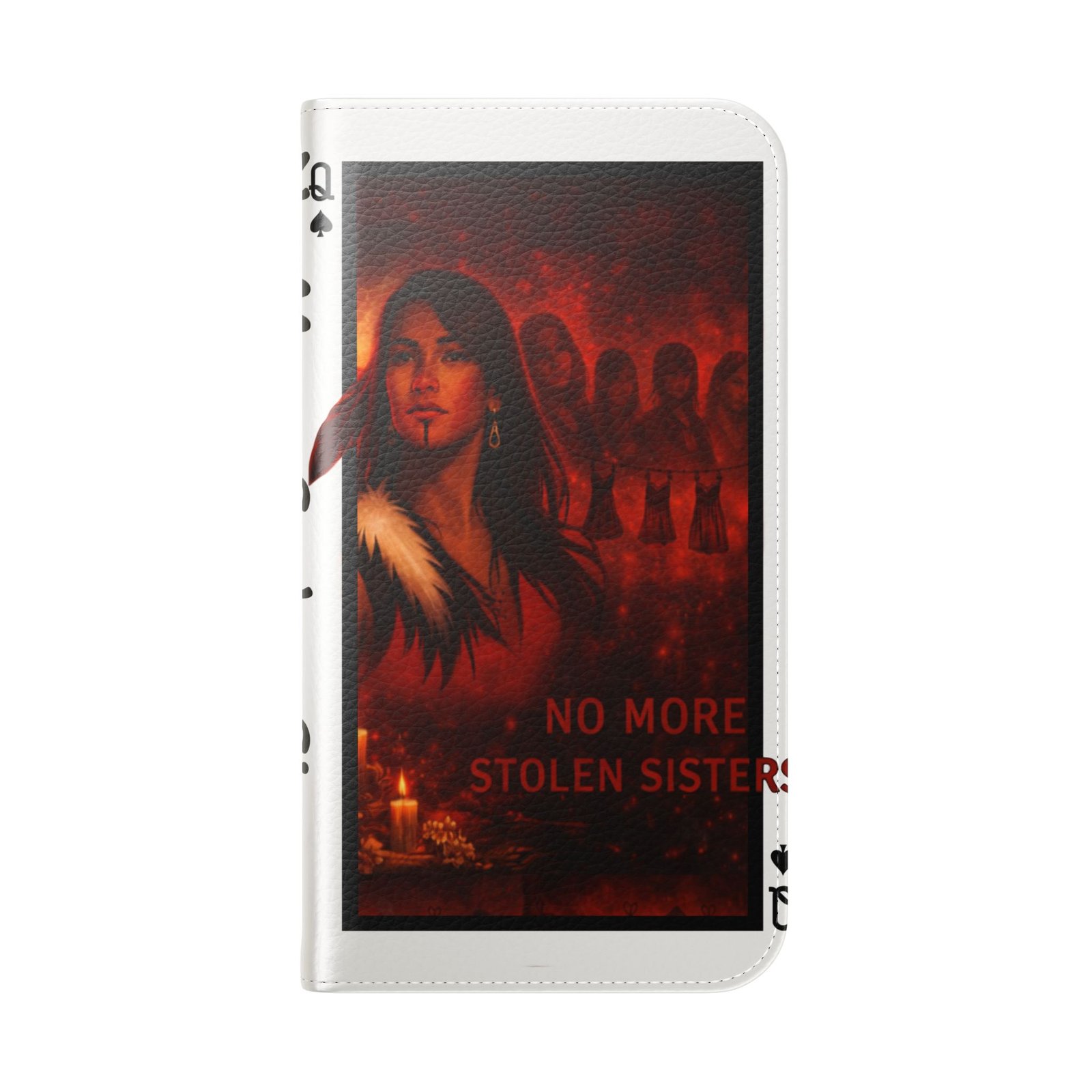 No More Stolen Sisters – Awareness Flip Wallet Phone Case | LordzKreationz - Image 32
