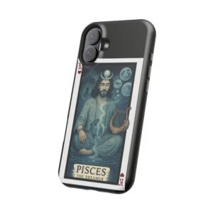 Pisces – Deck of Hearts – MagSafe® Protective Phone Case - Image 41