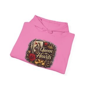 Queen of Hearts Unisex Heavy Blend™ Hooded Sweatshirt - Image 36