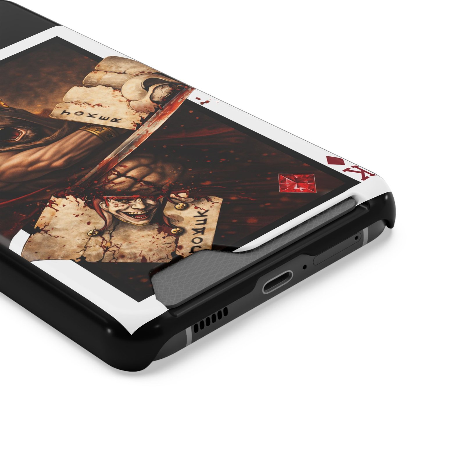 Savage – Deck of Diamonds Slim Card Holder Phone Case | LordzKreationz - Image 10