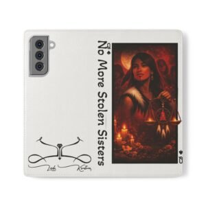 No More Stolen Sisters – Awareness Flip Wallet Phone Case | LordzKreationz - Image 17