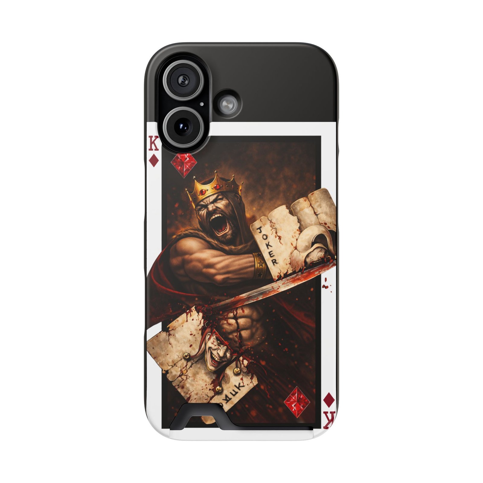 Savage – Deck of Diamonds Slim Card Holder Phone Case | LordzKreationz - Image 101