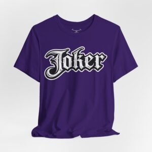 Joker Unisex Jersey Short Sleeve Tee - Image 36