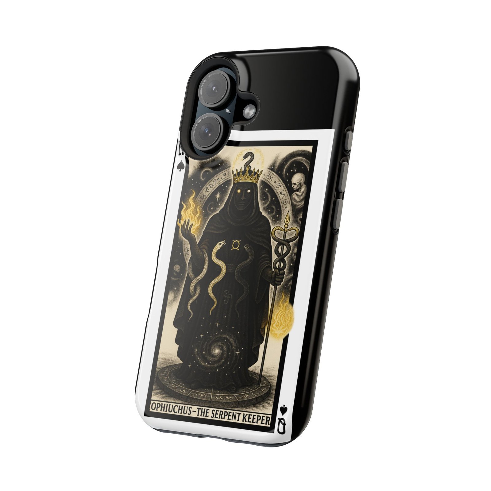 Ophiuchus – Deck of Spades – MagSafe® Protective Phone Case - Image 29