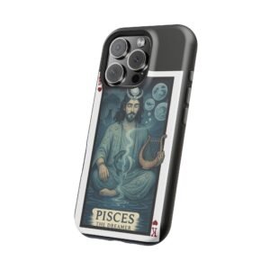 Pisces – Deck of Hearts – MagSafe® Protective Phone Case - Image 49