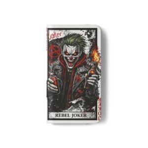 Rebel Joker – Deck of Cards Flip Wallet Phone Case | LordzKreationz - Image 7