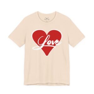 Amor Unisex Jersey Short Sleeve Tee - Image 9