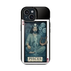 Pisces – Deck of Hearts – MagSafe® Protective Phone Case - Image 4