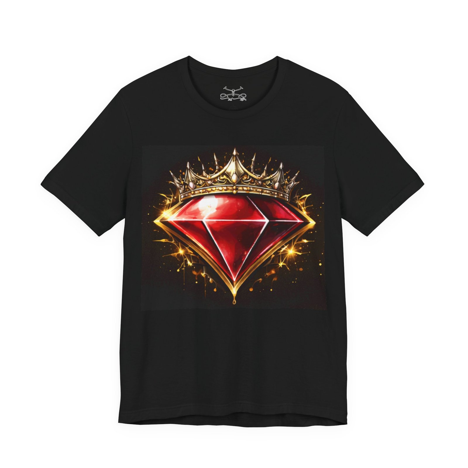 Diamonds Unisex Jersey Short Sleeve Tee - Image 2