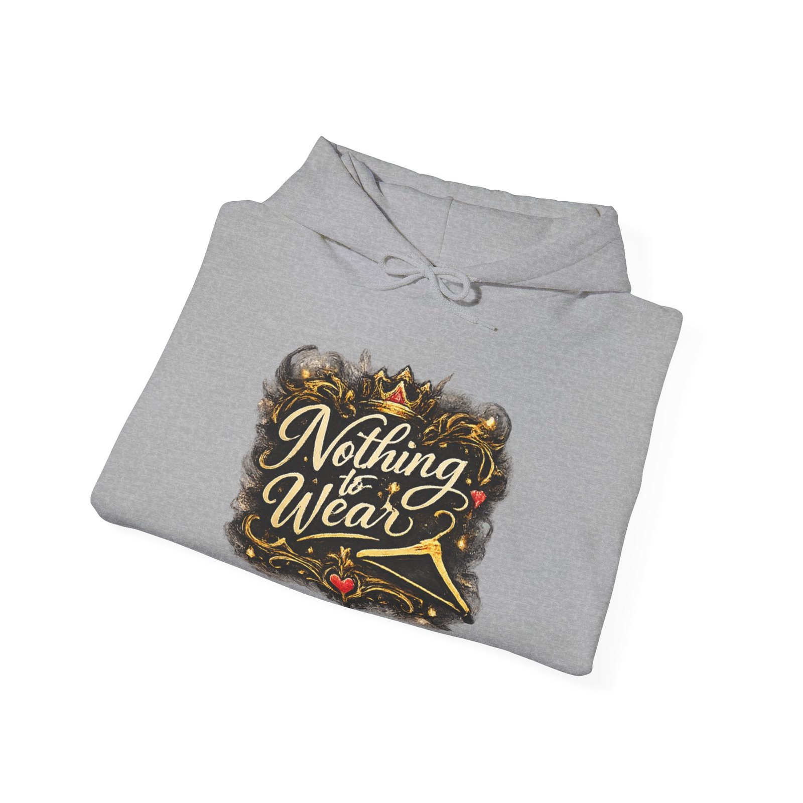 Nothing to Wear Unisex Heavy Blend™ Hooded Sweatshirt - Image 16