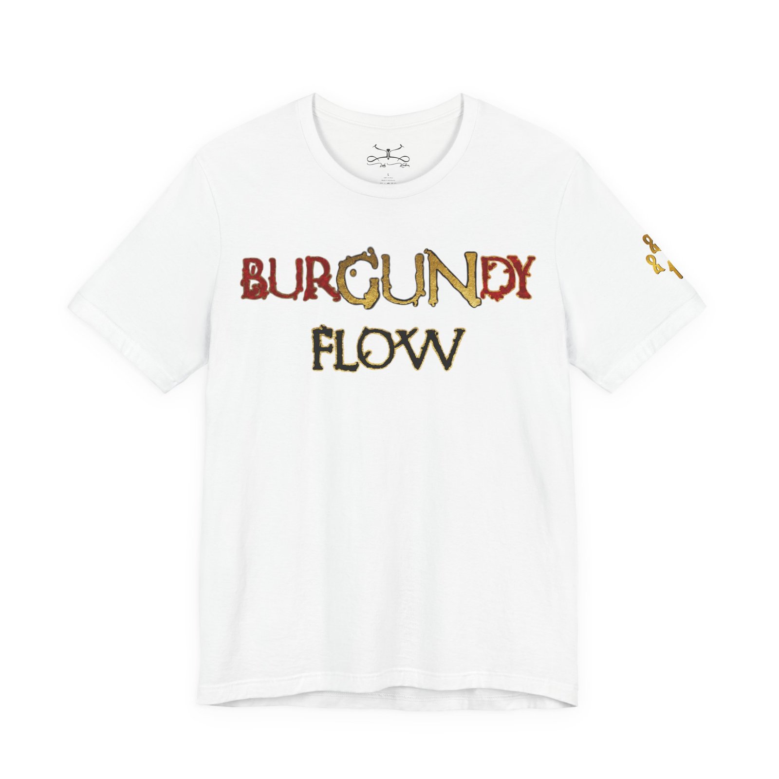BurGUNdy Unisex Short Sleeve Tee - Image 5