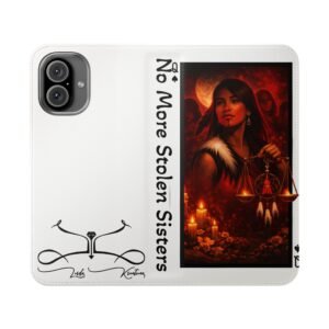No More Stolen Sisters – Awareness Flip Wallet Phone Case | LordzKreationz - Image 33