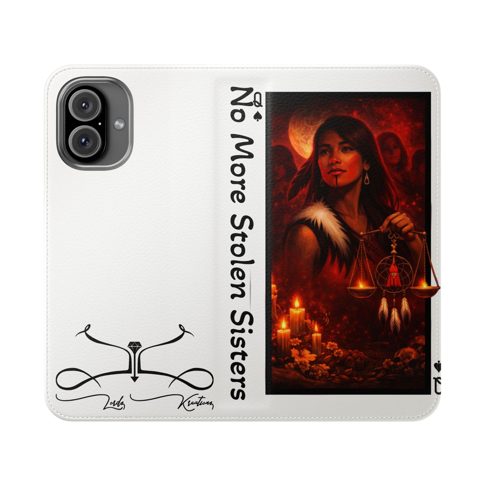 No More Stolen Sisters – Awareness Flip Wallet Phone Case | LordzKreationz - Image 33