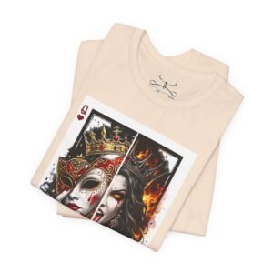 The Masked Queen Cotton Crew Tee - Image 11