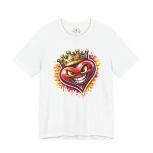 Hearts Unisex Jersey Short Sleeve Tee - Image 5