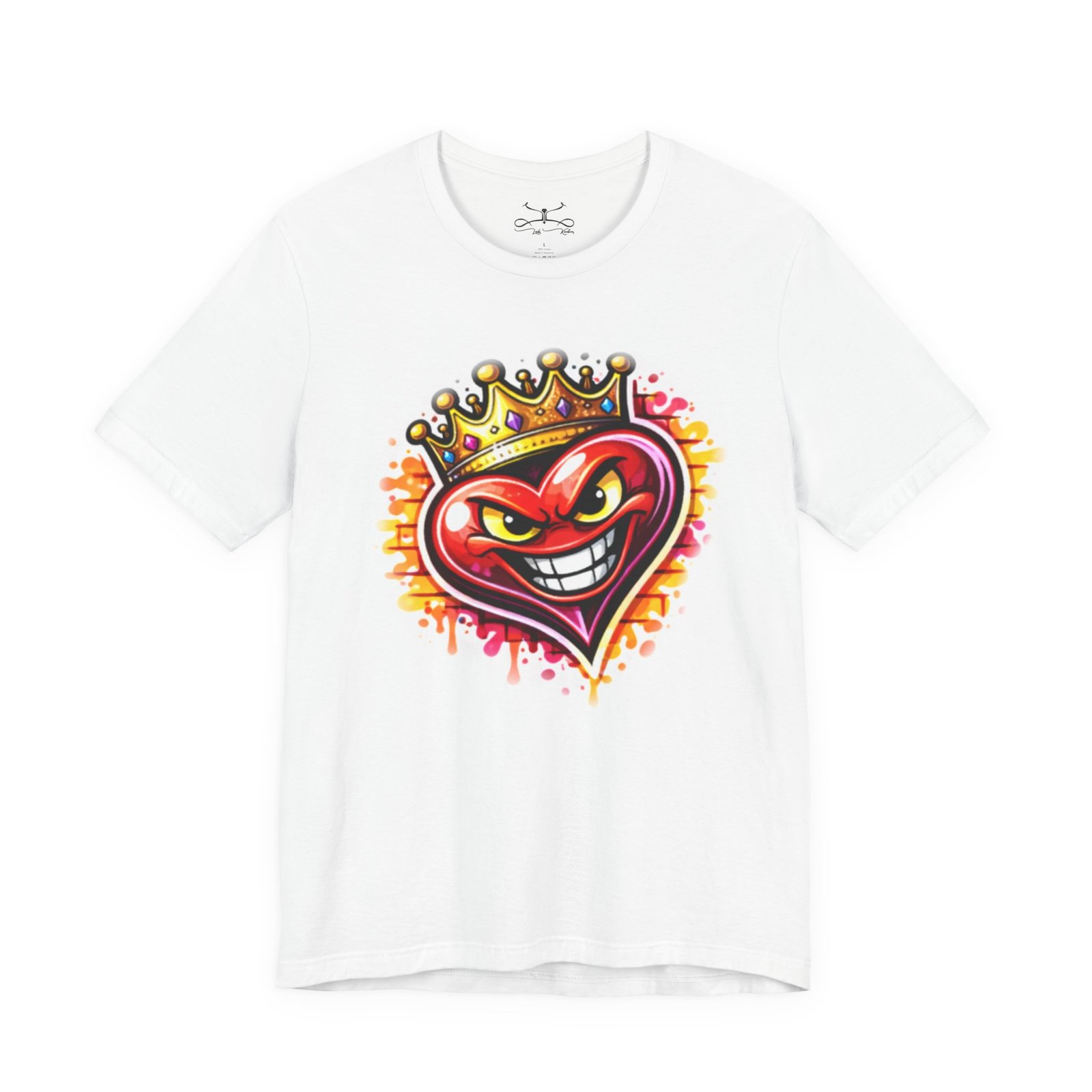 Hearts Unisex Jersey Short Sleeve Tee - Image 5