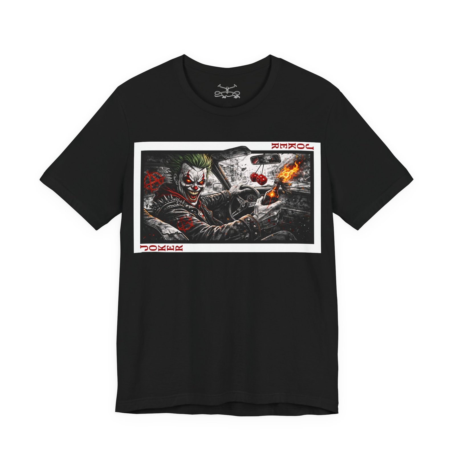 Rebel Joker Drive Cotton Crew Tee - Image 2