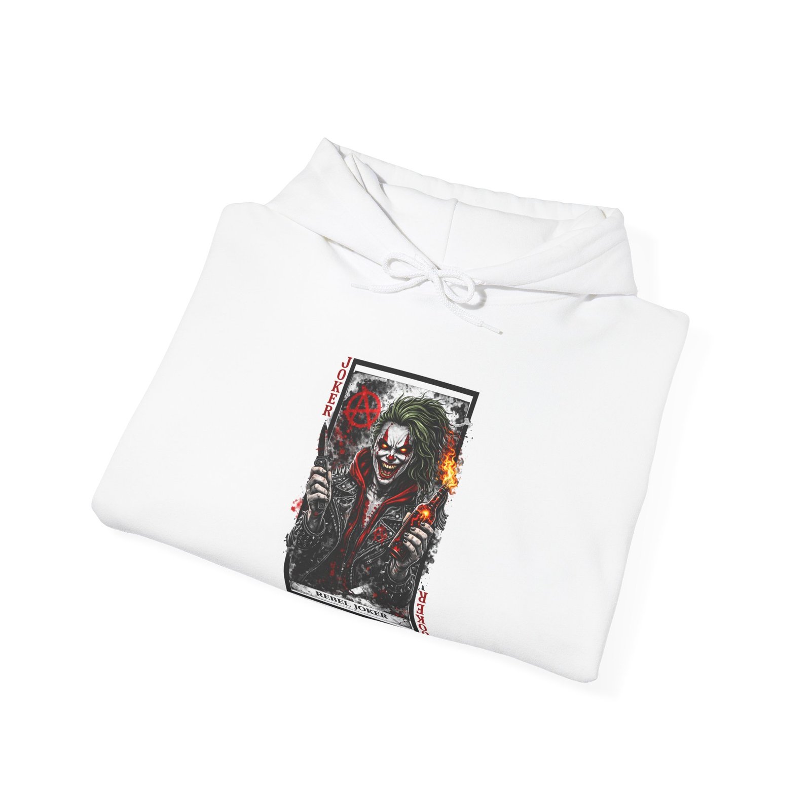 His Rebel Joker Heavy Blend™ Hooded Sweatshirt - Image 4