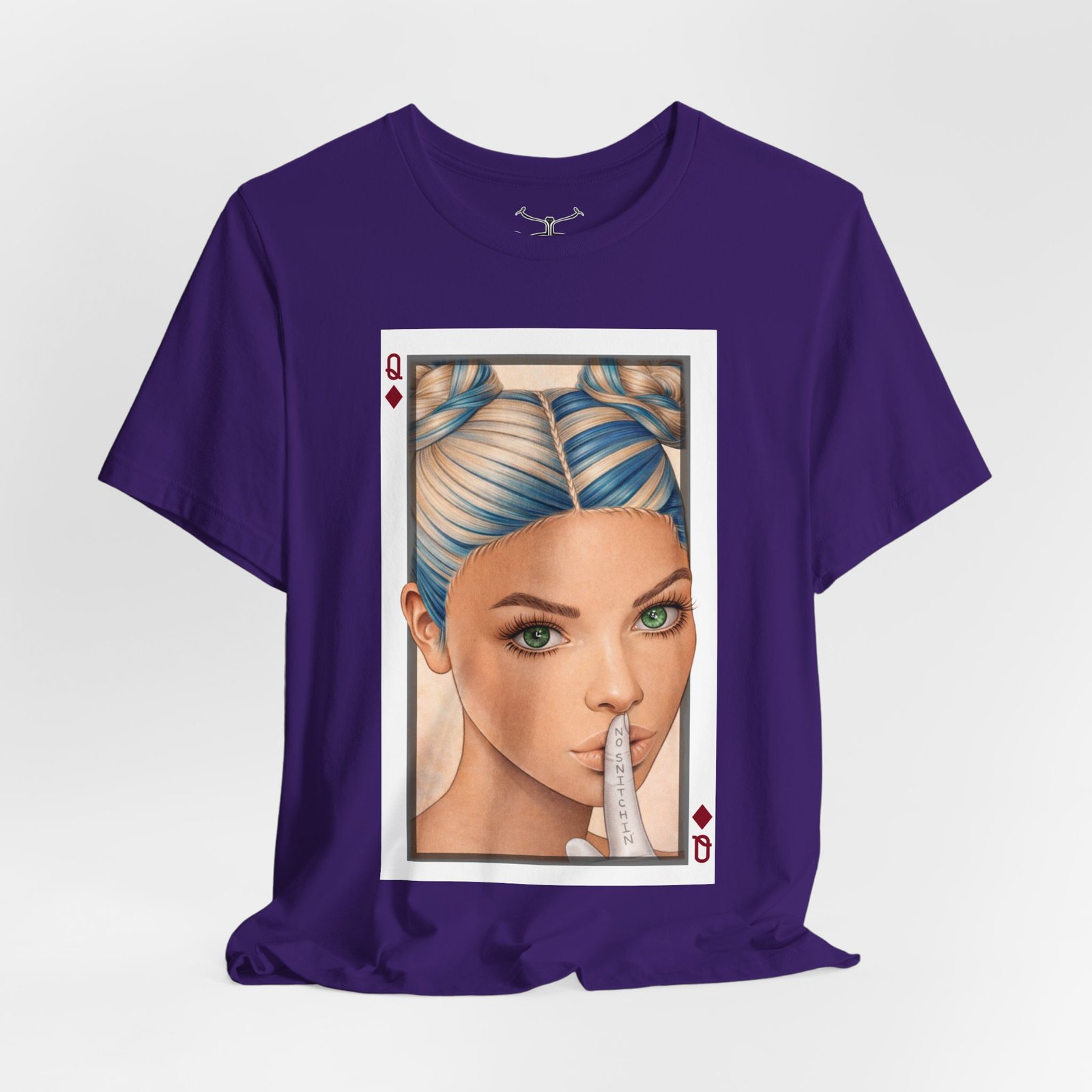 Speak no Evil Cotton Crew Tee - Image 36