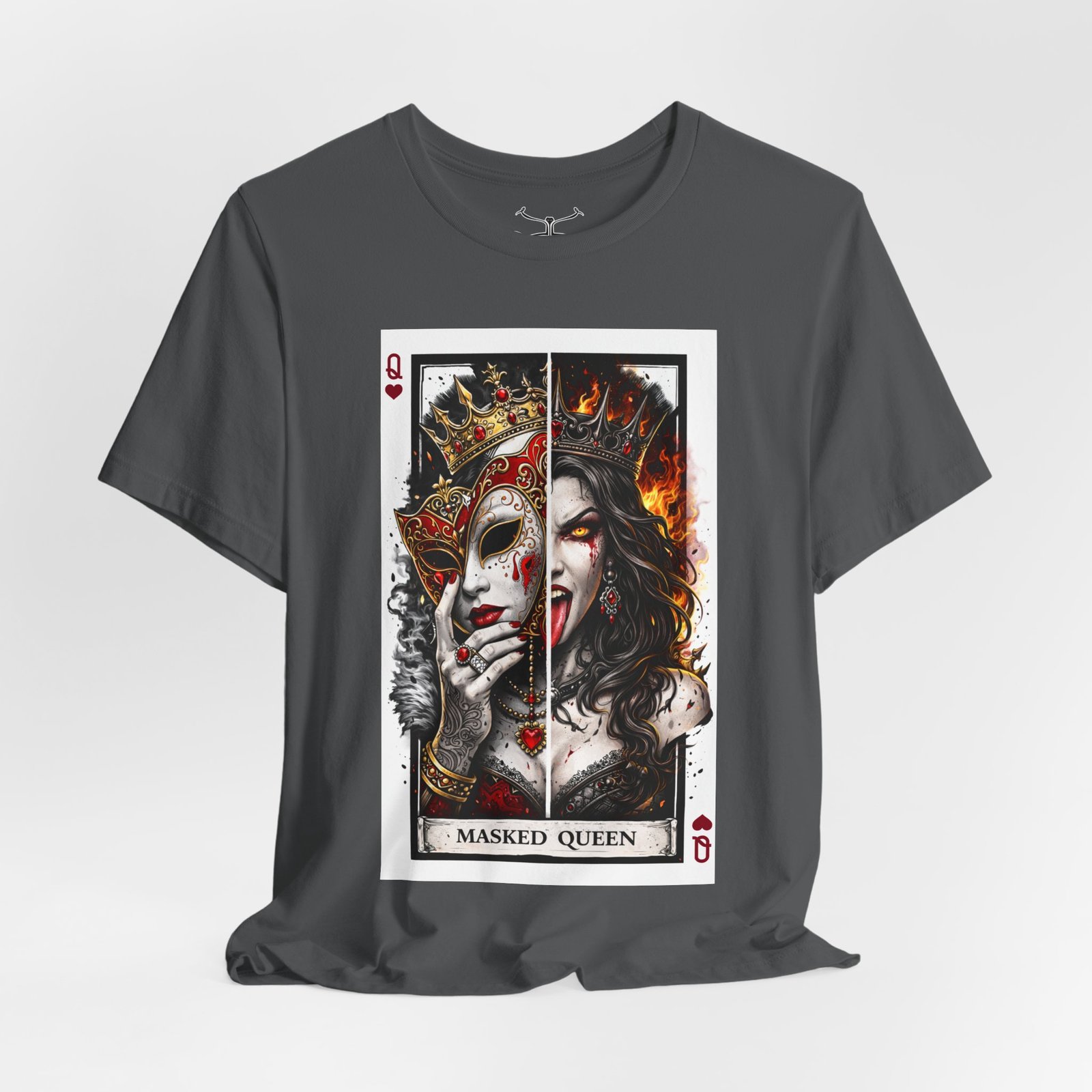 The Masked Queen Cotton Crew Tee - Image 32