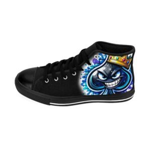 Crowned Chaos (Spade) Women's High-top Sneakers - Image 4