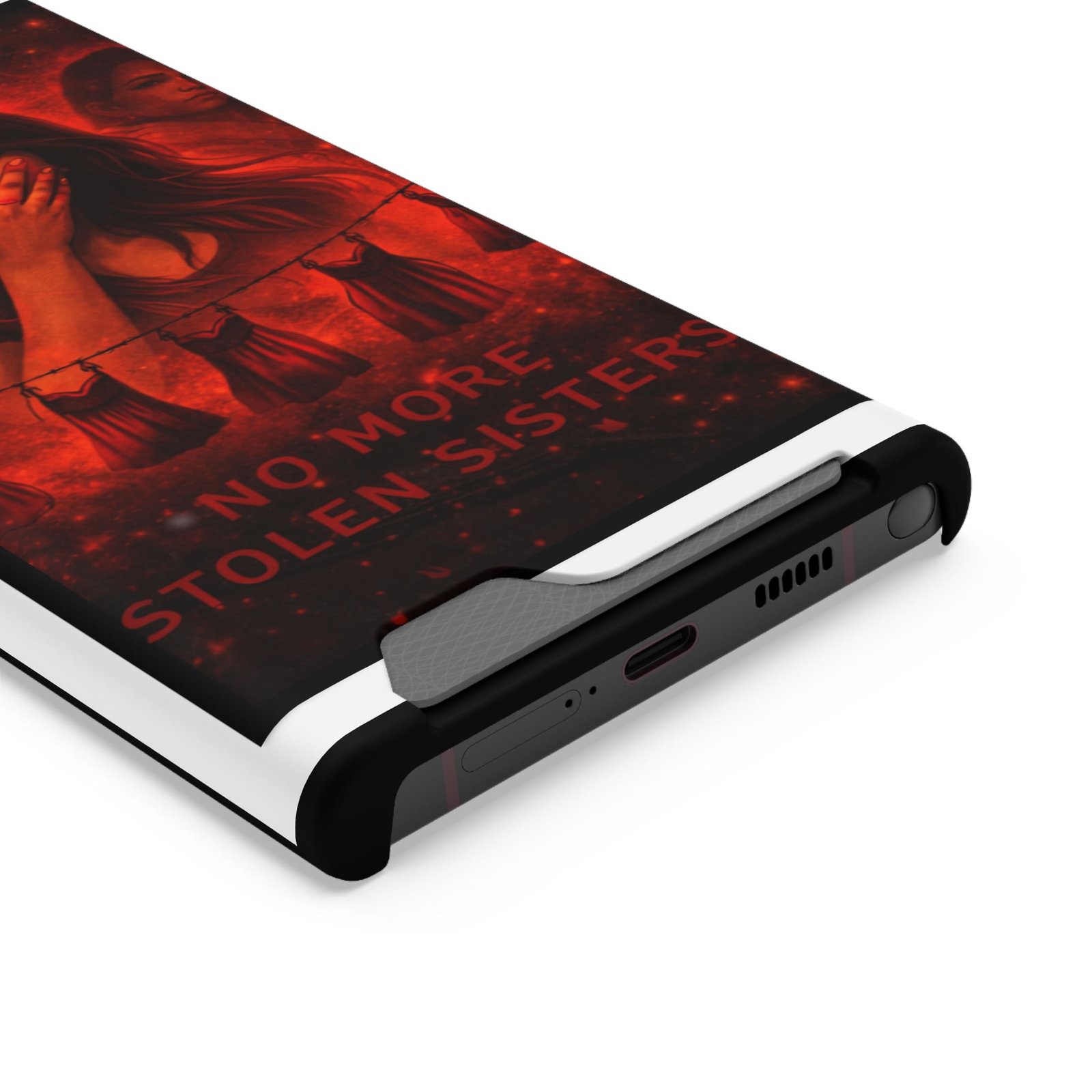 No More Stolen Sisters – Awareness Slim Card Holder Phone Case | LordzKreationz - Image 70