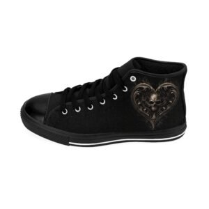 Heart Men's High-top Sneakers - Image 4