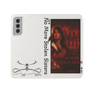 No More Stolen Sisters – Awareness Flip Wallet Phone Case | LordzKreationz - Image 13