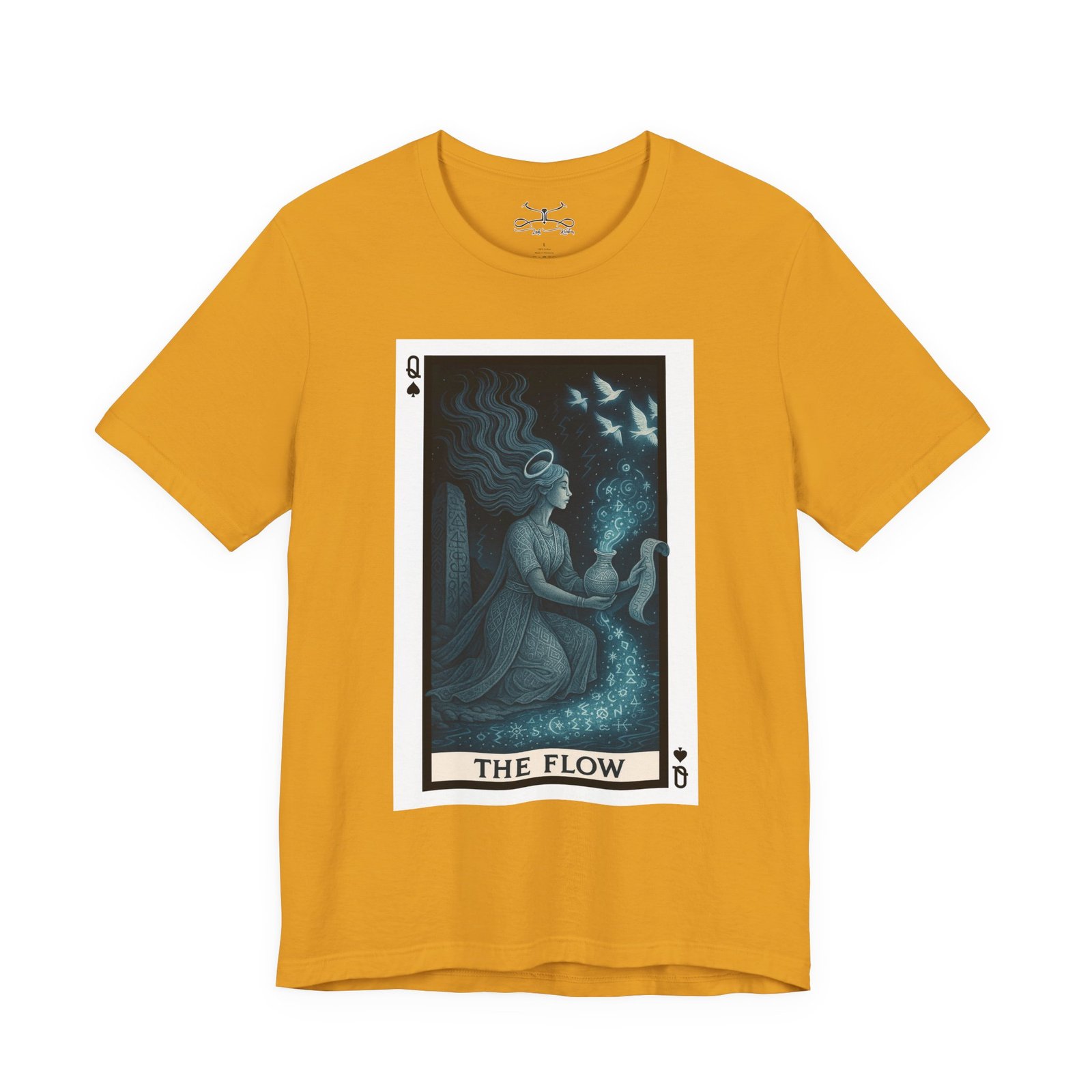 Aquarius Cotton Crew Tee - Image 9