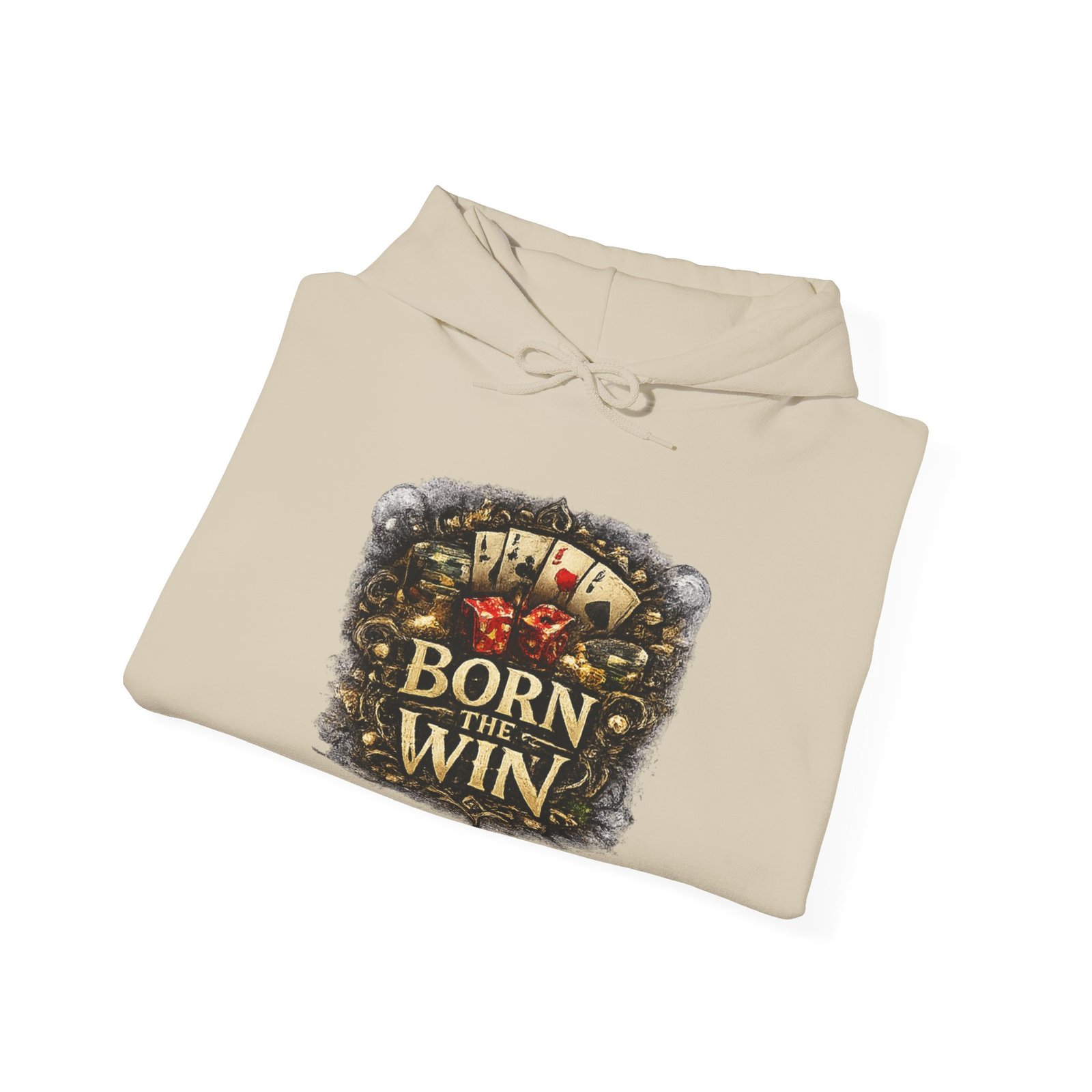 Born The Win Unisex Heavy Blend™ Hooded Sweatshirt - Image 12