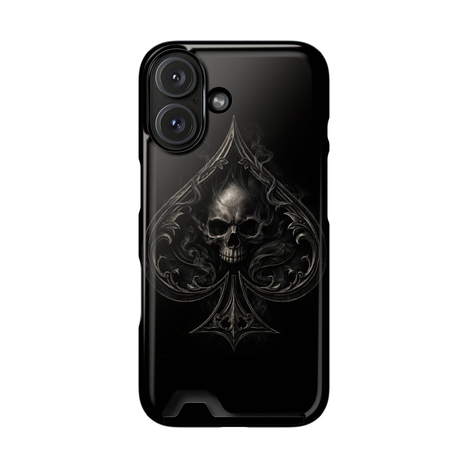 Spade – Deck of Cards Slim Card Holder Phone Case | LordzKreationz - Image 147