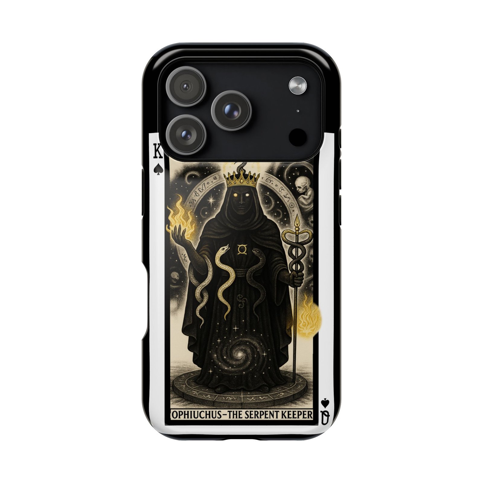 Ophiuchus – Deck of Spades – MagSafe® Protective Phone Case - Image 62