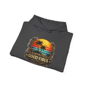 Good Vibes Unisex Heavy Blend™ Hooded Sweatshirt - Image 24