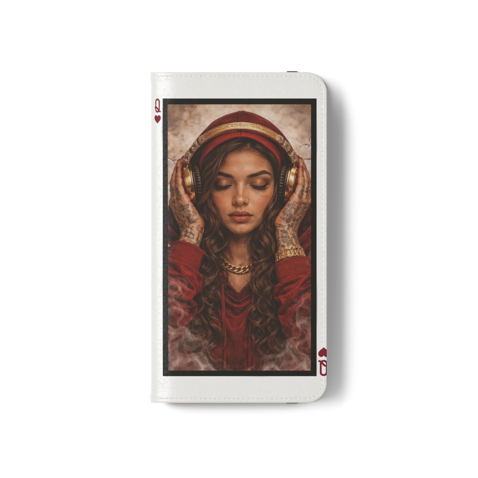 Hear No Evil – LordzKreationz Deck of Cards Flip Wallet Phone Case - Image 15