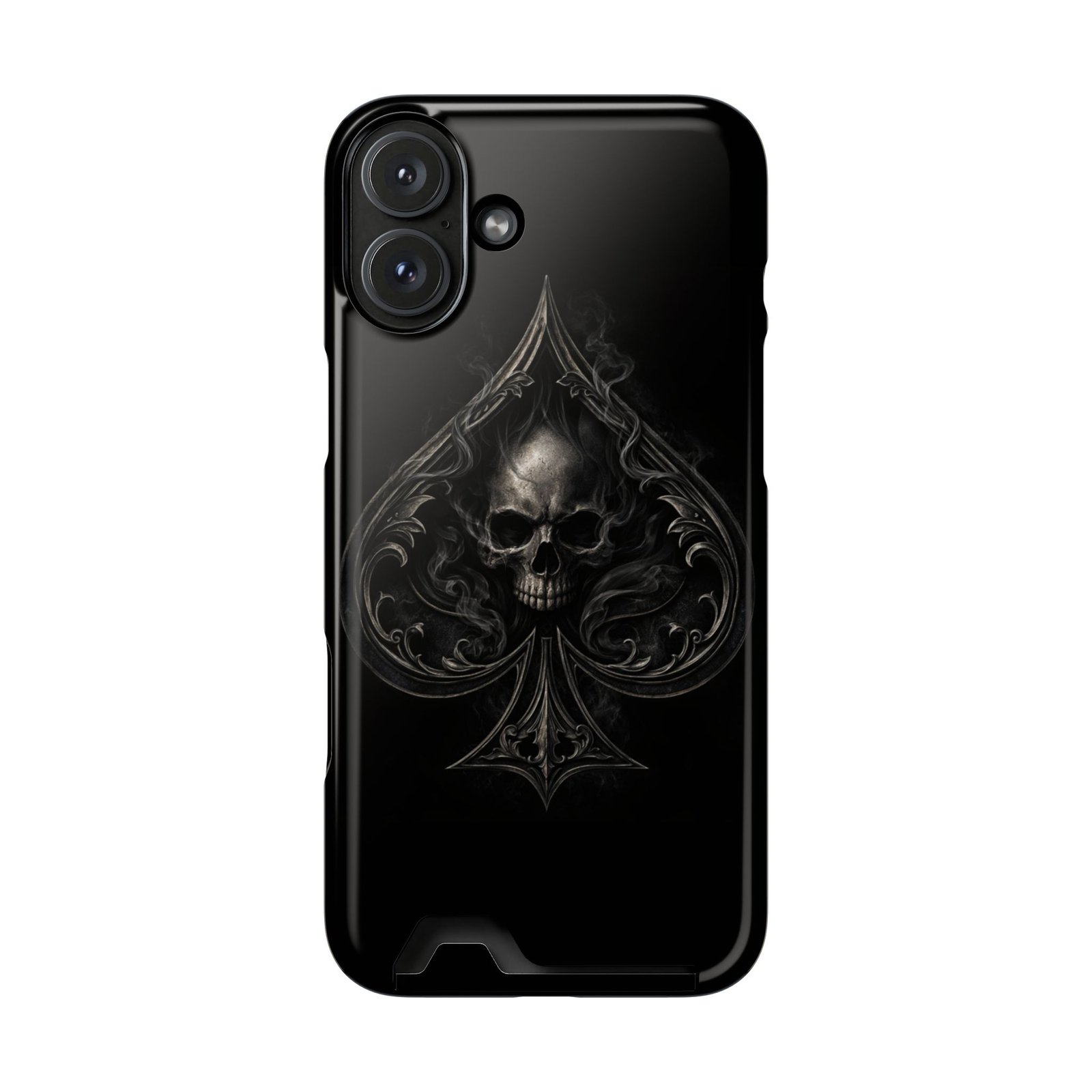 Spade – Deck of Cards Slim Card Holder Phone Case | LordzKreationz - Image 155