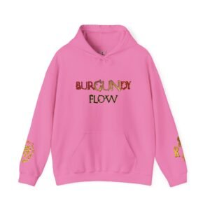 BurGUNdy Flow Unisex Heavy Blend™ Hooded Sweatshirt - Image 33