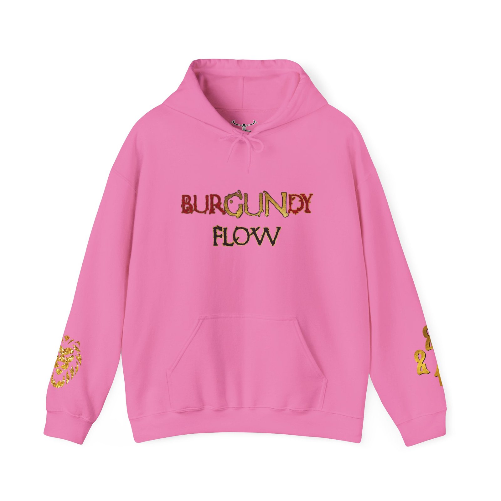 BurGUNdy Flow Unisex Heavy Blend™ Hooded Sweatshirt - Image 33