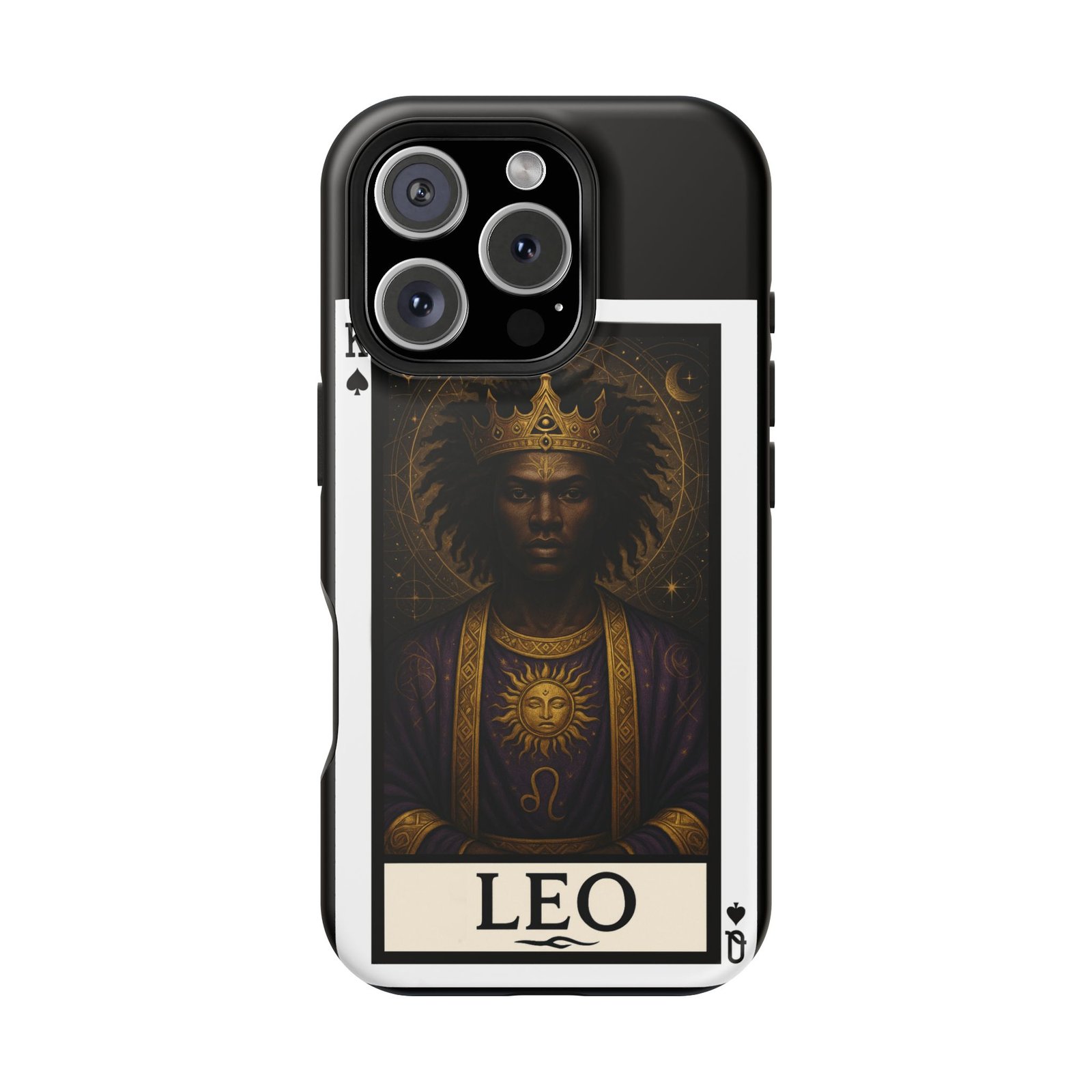 Leo – Deck of Spades – MagSafe® Protective Phone Case - Image 48