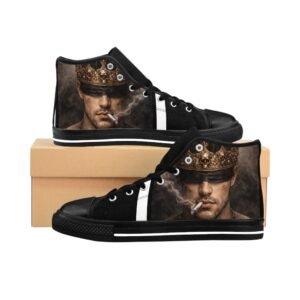 See no Evil Men's High-top Sneakers - Image 1