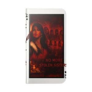 No More Stolen Sisters – Awareness Flip Wallet Phone Case | LordzKreationz - Image 40
