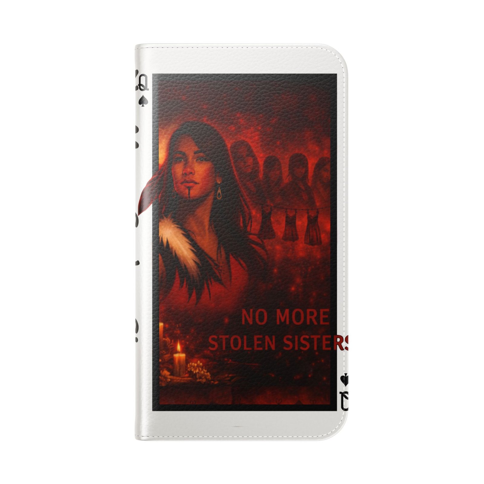 No More Stolen Sisters – Awareness Flip Wallet Phone Case | LordzKreationz - Image 40