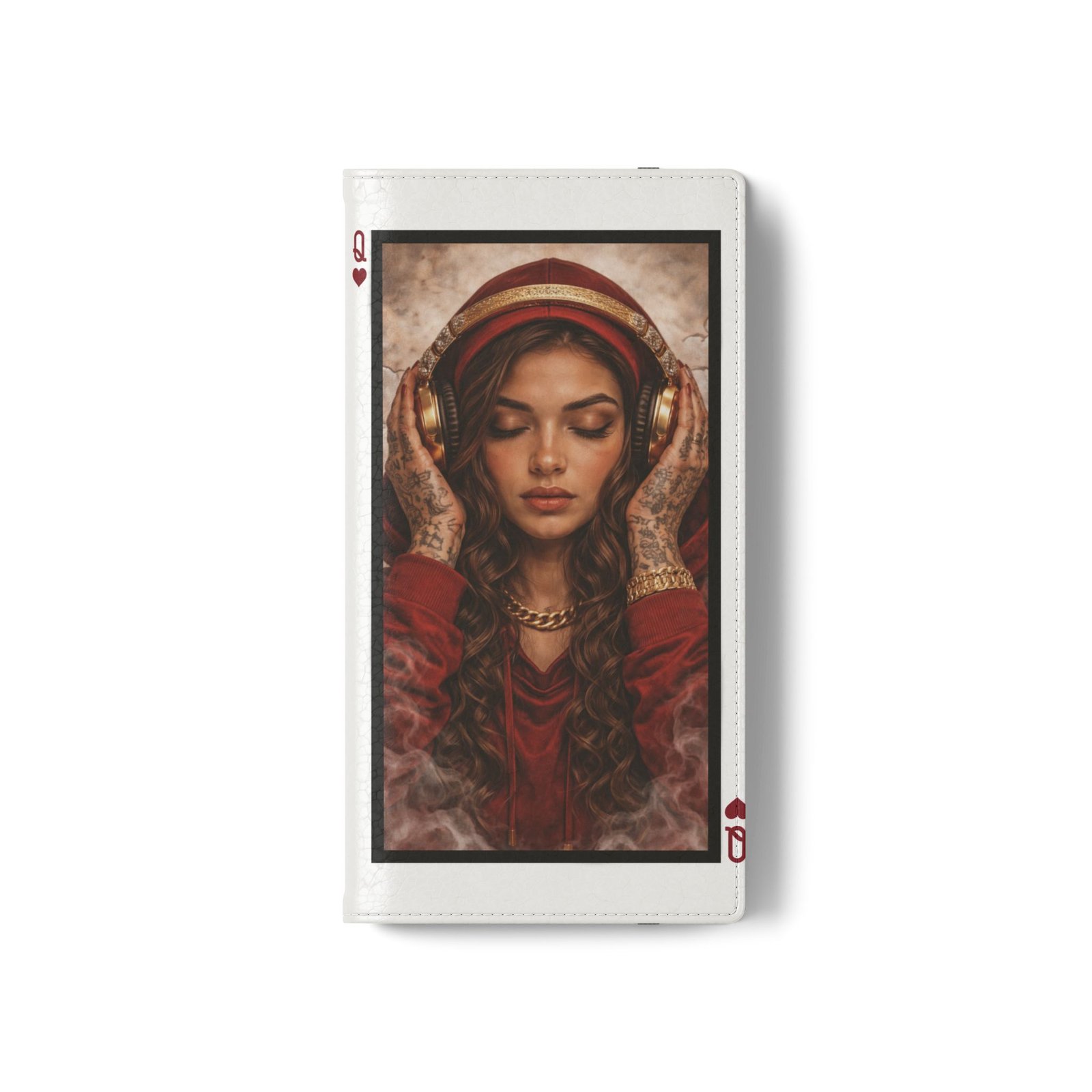 Hear No Evil – LordzKreationz Deck of Cards Flip Wallet Phone Case - Image 11
