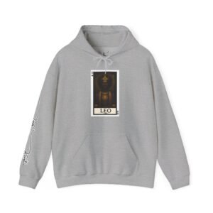 Leo - The Crown Unisex Heavy Blend™ Hooded Sweatshirt - Image 9